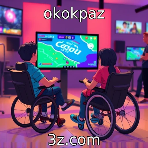 Melhorias na acessibilidade em jogos digitais | okokpaz