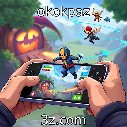 Crescimento do mercado de jogos móveis - okokpaz